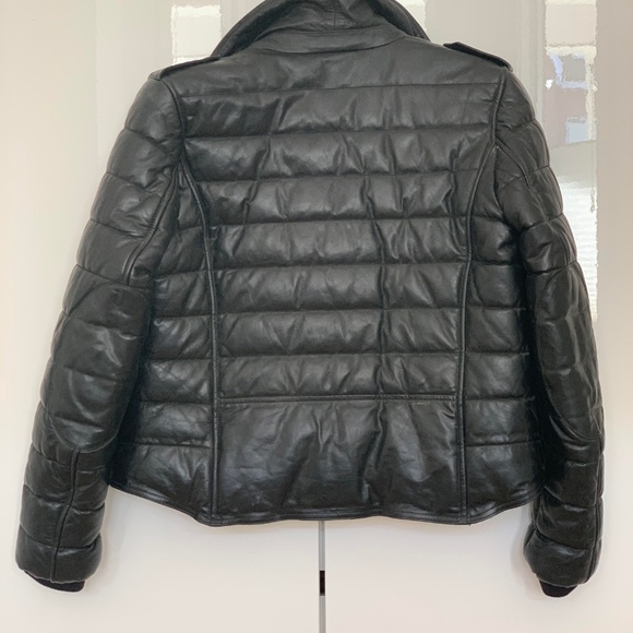 ALEXANDER WANG H&M LEATHER BIKER JACKET - Picture 3 of 3